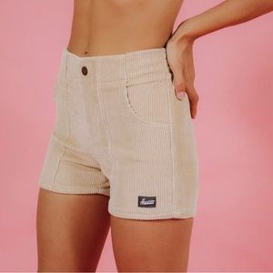 Retro Corduroy Hammies - Sand